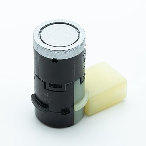 Parksensor PDC für Audi in Wagenfarbe A6 C6 4F | A6 C5 | A4 B6 B7 Cabrio | A8 D3 4E | Limousine Avant Allroad Vorne Hinten 7H0919275C (Eissilber LX7W)