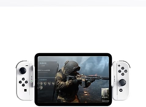 Phistone Switch Joycon Controller-Halterung für Handys und Tablets, verbessern Sie Ihr mobiles Gaming mit einem komfortablen und verstellbaren Griff, kompatibel mit Android/iOS/iPhone/iPad