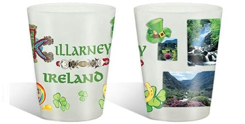 Killarney Printing Milchglas für Küche, Party, Getränke, Bar, Geburtstagsgeschenk, Einweihungsgeschenk