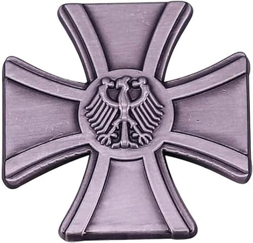 Bundeswehr Veteranenabzeichen Retro Kreuz Anstecknadel Veteranenmedaille Brosche Emaille Modeschmuck Dekorieren