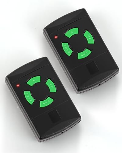 Selridasia 2 Stück 26,995MHz Garagentor Handsender für Hörmann HSE2 HSM4 Handsender, Klonen Festcode