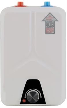 6 L Storage Electric Water Heater Tank Bathroom Shower Heater Knob Control Under Sink Heater 1500 W 110 V 220 V