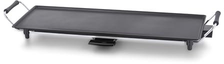 Petra Teppanyaki-Grill – Elektrische Plancha aus Keramik, 70 cm Antihaft-Grillplatte, PFAS-freie Keramikbeschichtung, kein Öl, Tropfschale, rutschfeste Füße, 1800W, PT6243VDE