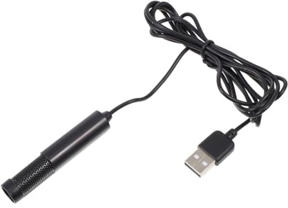 SHINEOFI Mini Micrófono USB para Conferencias Accesorio Práctico para Computadora Micrófono Portátil Negro