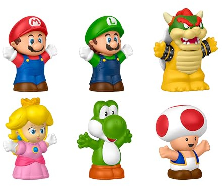 Fisher-Price Little People Mi Set Mario de 6 Figuras