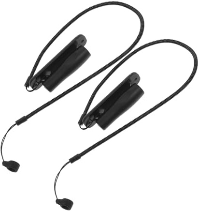 JOINPAYA 2 Stück Stifthalter Federseil aus Abs und Silikon für Touchscreen Stifte und Kugelschreiber 6,1-12mm Durchmesser mit Anti Lost Funktion für Büro und Schule
