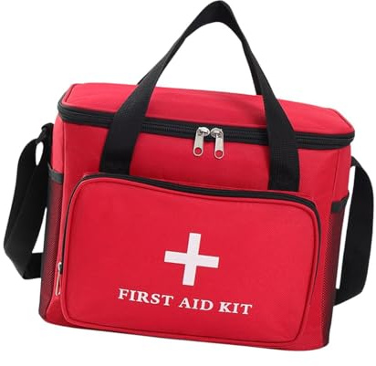 predolo Trousse de Premiers Secours Vide, Sac de Secours Tactique Trousse, Grande Capacité, Médical Trousse à Pharmacie Multi-Poches, Sac de Rangement de Médicaments pour Maison, Bureau, Voyages