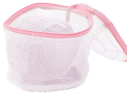 Borsa per il lavaggio del reggiseno, borsa per biancheria in rete, borsa protettiva per biancheria intima, organizer per la pulizia della biancheria intima con cerniera, borsa a rete resistente per