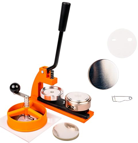 Enterprise Products - Abzeichenmaschine Macarons Micro - Kreisschneider - austauschbare Matrizen - für 100 Stück - 58 mm