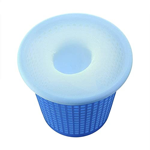 Outus Pool Skimmer Socks, Durable Elastic Nylon Fabric Filters of Swimming Pools, White (40 Pack)