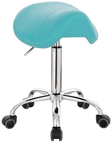 1stuff Sattelhocker Pony - kompakt, gepolstert, Sitzhöhe bis 70cm (Türkis)
