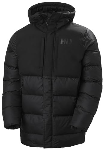 Helly Hansen Hombres Chaqueta larga Active Puffy, Negro, M