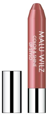 MALU WILZ Color & Shine Lip Stylo Nr. 60 Bold Blackberry – Feuchtigkeitsspendender Lippenstift & Wangen-Highlight | Glänzendes Finish, Hyaluronsäure & Marulaöl, Waterproof
