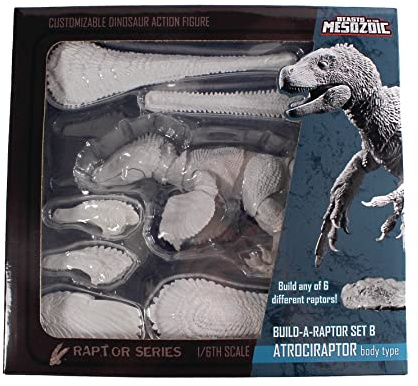 Beasts of The Mesozoic: Velociraptor Build-a-Raptor 1:18 Scale Figure Set B