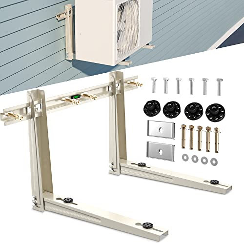 Toutgood Mini support mural solide pour climatiseur extérieur sans conduit mini climatiseur divisé systèmes AC extérieur pour 12 000 BTU à 24 000 BTU, capacité maximale de 222,3 kg