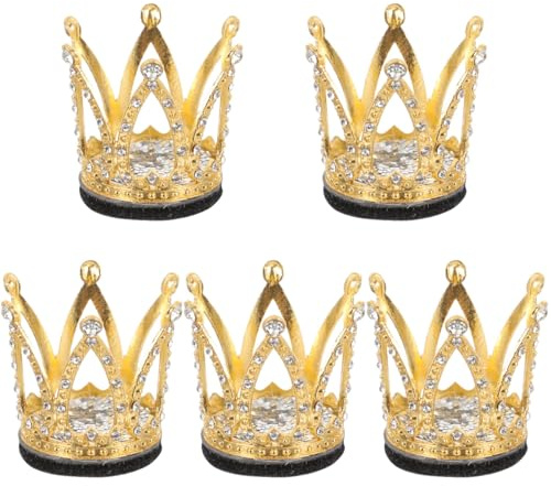 BESPORTBLE 5st Krone Helm Dekoration Kinder Motorradhelm Tiara Für Skihelm Helm Strass Krone Snowboardhelm- Überzüge Für Skihelme Kinderhelm Krone Strasssteine Metall Ornamente Fräulein