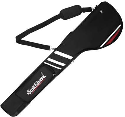 Scott Edward Tragbare Golf Sonntag Tragetasche, leichte wasserdichte Bleistift Übungsbox