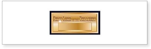 CafePress Ten Downing Street Letter Box Plaque Bumper Sticker Sticker (Bumper 50 pk)