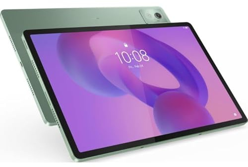 Lenovo Idea Tab Pro - Tablette Tactile, IA intégrée 12.7'' 3K, 144Hz (MediaTek Dimensity 8300, 8Coeurs, RAM 8Go, UFS 4.0 128Go, Android 14, Wifi6E + Bluetooth) Lenovo Tab Pen Plus - Vert