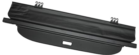 Motoforti Ausziehbare Laderaumabdeckung Für Ford S-Max 07-15 1 Stück | Carbonfaser-Muster Schwarz, Aluminiumlegierung, Leinwand, Zusätzliche Leinwandabdeckung