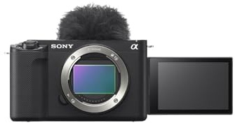 Sony ZV-E1 | Full-frame Mirrorless Interchangeable Lens Vlog Camera (Compact and Lightweight, 4K60p, 12.2 Megapixels, 5-Axis and Digital Stabilisation System, Large Battery Capacity) Black (Renewed)