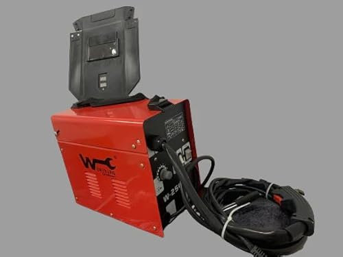 Soldador MIG sin Gas 48-90A Hilo Continuo 0,9mm con Careta y Accesorios para Chapa 0-3mm