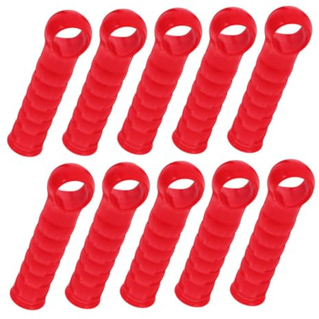 WEKAMOS 10pcs Mop Handle End Caps Broom Handle Replacement Caps Plastic Sleeve Grip for Cleaning Tools Easy Replacement and Simple Installation Suitable for Home Use