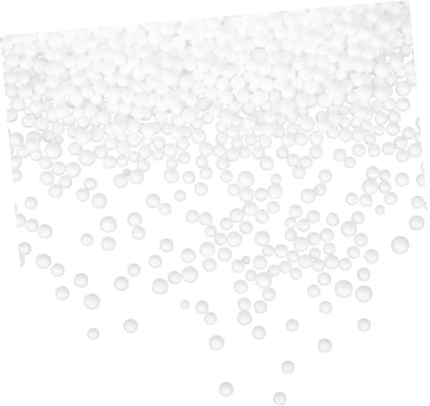 TOYZFRIENDY Bean Bag Stuffing Refill White Foam Beads Cushion Filling for Sofa Comfort Support Couch Cushion Refill for Multifunctional Use