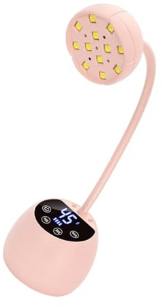 Lampada Per Unghie A LED Da Viaggio Luce Polimerizzante Gel Asciugatore Che Garantisce Copertura Polimerizzazione 12 3 Modalità Timer Lampada A