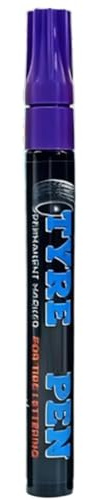 Stylo De Peinture Pour Lettrage Des Pneus | Séchage Rapide Permanent Résistant À La Décoloration Marqueur Pour Pneus | Stylo De Dessin Pour Peinture De Roues - Pour Véhicules Motos Vélos Métal Verre