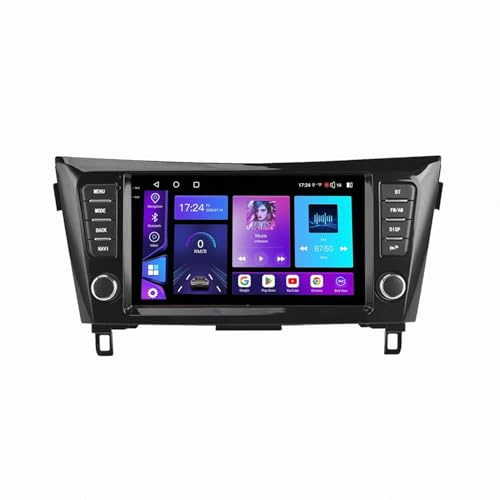 Autoradio Android per Nissan X-Trail 3 T32 Qashqai J11 2 2014-2020 Telecamera di Backup, Stereo Auto con Navigazione Gps, Controllo Vocale, Schermo Touch, Bluetooth, Mirror, 4 Nucleo 4G+64G