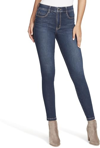 Vintage America Blues Women's F'AB Body Sculpt Skinny Denim Jean, Agent, 12