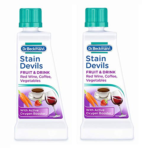 Dr Beckmann Stain Devils Tea, Red Wine, Fruit & Juice Stain Remover (2 x 50g)