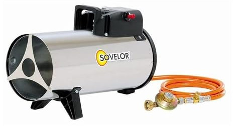 Sovelor - Chauffage Air Pulsé portable gaz propane allumage manuel 16kW 230V - MG170
