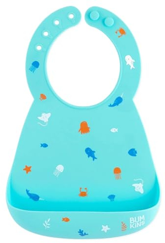 Bumkins Ocean Life silikonflaska (6–24 månader)