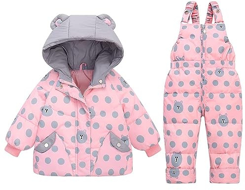 Neige två delar för barn för dubbel soffa för kombination av skidbyxor med skidbyxor från hiver, unisex