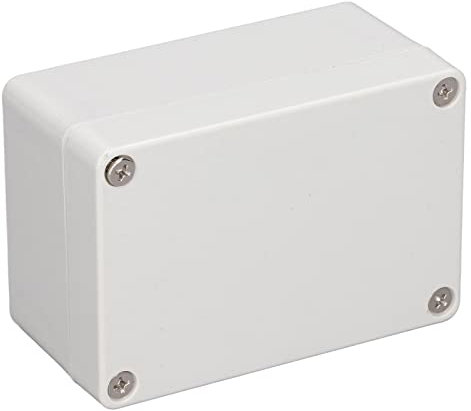 Power Junction Box Distribution Box 100x68x50mm Project Box IP65 Waterproof Wiring Enclosure Case for Indoor and Outdoor Electrical