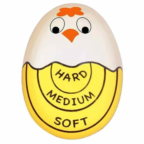 Torribala Innovador temporizador de huevos que te permite detectar el de cocción en . Hecho de material seguro. No es necesario cargar ni usar pilas. Fácil de usar
