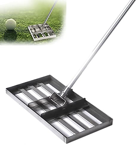 Golf-Garten-Graswaage, Rasen-Nivelliergerät für den Garten, ebener Rasenrechen, für die Nivellierung von Golf-Rasen im Hof