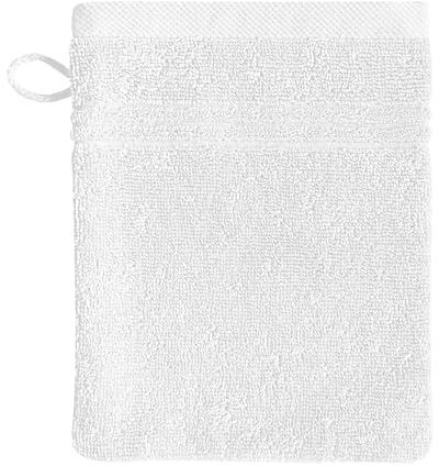 Dyckhoff Terry Cloth Series 'Nature' Wash Mitt 16 x 21 cm White