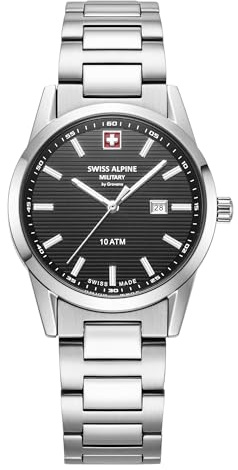 swiss alpine military Damen Uhr Analog Quarz 77767.1 Edelstahl