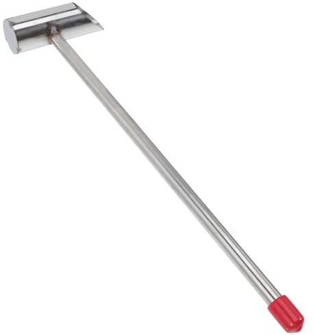 SHOWERORO Stainless Steel Marshmallow Sugar Scoop Multi-Function Food Scoop for Candy and Baking Wear Resistant Metal Sugar Scooper One Piece Random Color Handle