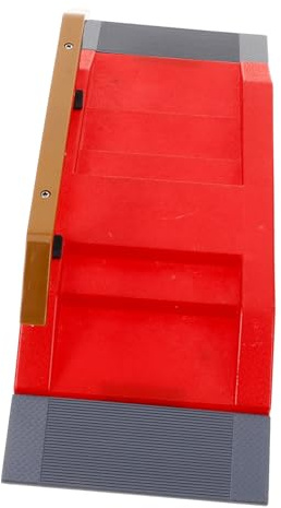 VICASKY Rampa de Plástico para Patinetas de Dedo, Mini Parque de Patinaje para Niños y Adultos, Fácil de Instalar para Practicar Trucos Fingerboards