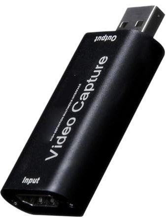 Scheda Di Acquisizione Video Per Streaming - Scheda USB Video 1080P Con Bassa Latenza,Acquisitore Audio Convertitore Adattatore Per Creatori Di Contenuti Appassionati Di Esports