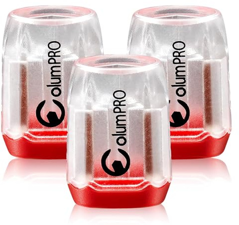 ColumPRO 3PCS Magnetic Screw Rings – Removable Magnetizer Rings for 1/4 Hex Bits, Powerful Rare Earth Neodymium Magnet, Compatible with Screwdrivers, Power Drills & Hex Wrenches