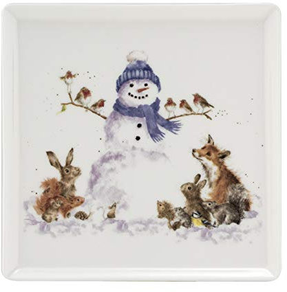 Portmeirion Home & Gifts WNQA4095-XG Wrendale 7 Single Square Plate