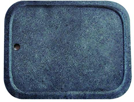 Jangsoo Gobdol Korean BBQ Stone Grill, Extra Large Korean Natural Stone Home Plate Pork Belly Roasting BBQ Pan, Stone Plate Stovetop Barbecue Grill Pan (11.8 x 15.7)