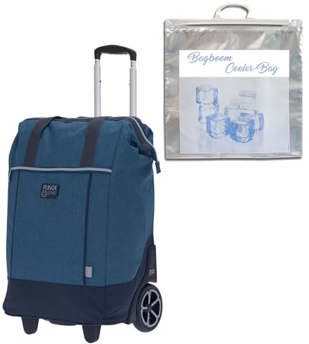 Punta Big Wheel Einkaufstrolley Shopping Trolley 10303 0600 Blau +t