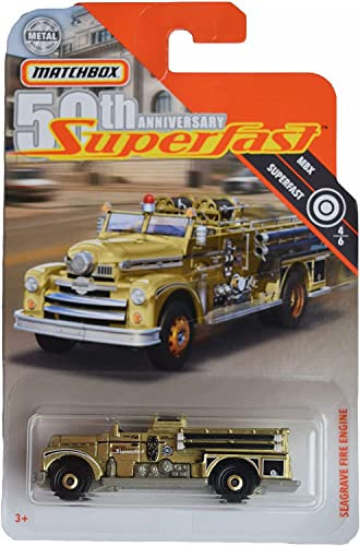 Matchbox Seagrave Feuerwehrauto Superfast 4/6 [Gold]