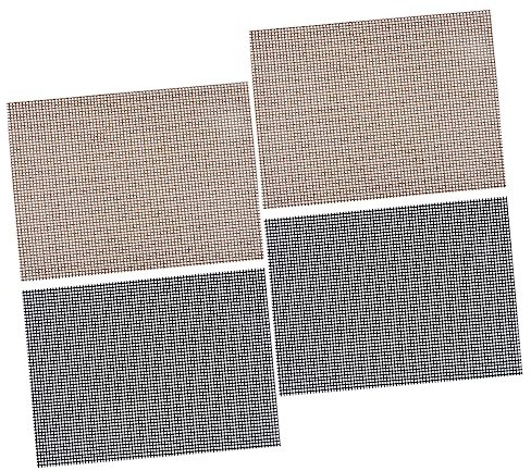 KITANDOVE 4stücke BBQ Grillmatten Antihaft-mesh Grill Pads Hochtemperaturbeständige Grillzubehör Für Gas Und Elektrogrills Für Und Wiederverwendbar Und Leicht Zuzuschneiden